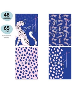 Тетрадь Bright&Soft, в клетку, 48 листов, А5, в ассортименте Meshu