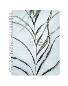 Тетрадь общая Nude Растение, в клетку, 120 листов, 15,6 х 20,7 см Be smart