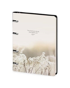 Тетрадь на кольцах Serene Field, 80 листов, А5 Greenwich line