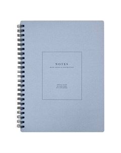 Тетрадь общая Notes, в клетку, 96 листов, на спирали, 15,6 х 20,7 х 1 см Be smart