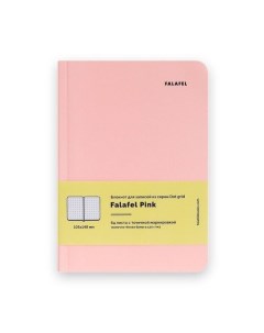 Блокнот для записей Pink А6 128 стр в точку Falafel books