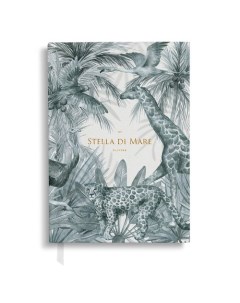 Ежедневник Jungle Story 176 листов А5 серый Stella di mare