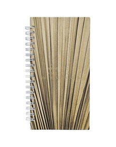 Блокнот Nude Пальма, в клетку, 100 листов, 9,4 х 17,4 см Be smart