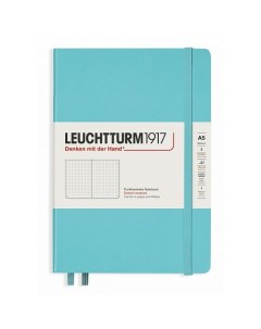 Записная книжка Leuchtturm Rising Colours А5 в точку бирюзовая 251 страница твердая обложка Leuchtturm1917