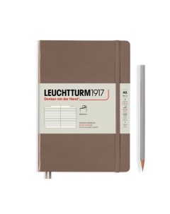 Записная книжка Leuchtturm Rising Colours А5 в линейку теплая земля 251 страниц твердая обложка Leuchtturm1917