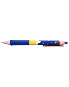 Ручка гелевая автоматическая Golden sun 0 5 мм синяя Be smart