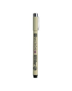 Ручка капиллярная Pigma Micron 08 0 5 мм цвет чернил черный Sakura