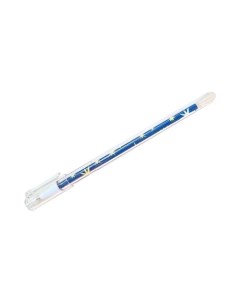 Ручка гелевая со стираемыми чернилами Bunny 0 5 мм синяя Be smart