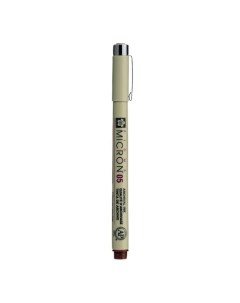 Ручка капиллярная Pigma Micron 0 45 мм цвет чернил бургундский Sakura