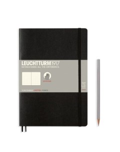 Записная книжка Leuchtturm Composition В5 в точку черная 123 страниц мягкая обложка Leuchtturm1917
