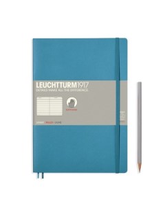 Блокнот Leuchtturm Composition В5 123 страницы в линейку нордический синий Leuchtturm1917