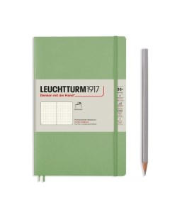 Записная книжка Leuchtturm Paperback В6 в точку пастельный зеленый 123 страниц мягкая обложка Leuchtturm1917