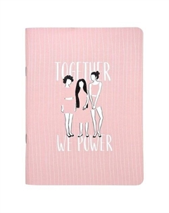 Тетрадь общая "Girls", 48 листов в клетку, 16,5 x 22 см, розовая Be smart