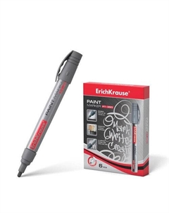 Маркер-краска PT-350, серебряный Erich krause