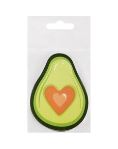 Самоклеящийся блок фигурный Avocado, 50 листов Meshu