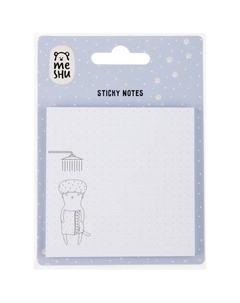 Самоклеящийся блок Right Cat Dot, 75 х 75 мм, 50 листов Meshu