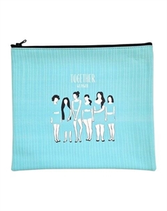 Папка "Girls" для тетрадей, 25,8 х 22 см, мятная Be smart