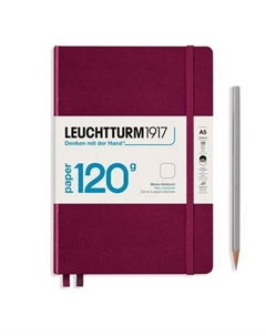 Блокнот Leuchtturm Edition А5, нелинованный, винный, 203 страниц, твердая обложка Leuchtturm1917