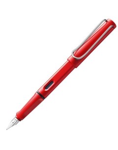 Ручка перьевая 016 Safari F 0 5 мм красная Lamy