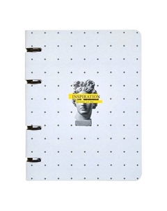 Тетрадь общая на кольцах Inspiration, 120 листов в клетку, 16,3 х 21,2 см Be smart