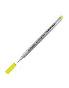 Ручка капиллярная Artist fine pen цвет Желтый флуоресцентный Sketchmarker