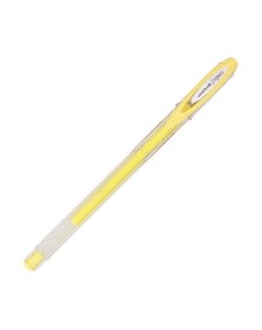 Гелевая ручка Signo Angelic Colour UM 120AC 0 7 мм желтая Uni