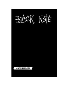 Блокнот Black Note А5 90 листов Эксмо