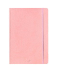 Блокнот для записей А5 64 листа 120 г м2 в точку розовый Falafel books