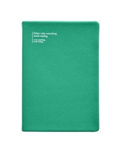 Ежедневник полудатированный коллекция Prague 14 х 20 см 320 страниц интегральный переплет зеленый Infolio