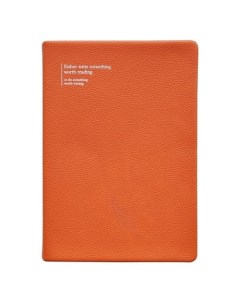 Ежедневник Prague полудатированный 14 х 20 см 320 страниц интегральный переплет оранжевый Infolio