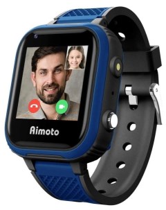 Детские смарт часы Aimoto PRO INDIGO 4G BLACK 9500102 Кнопка жизни