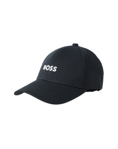 Хлопковая бейсболка с логотипом бренда Boss
