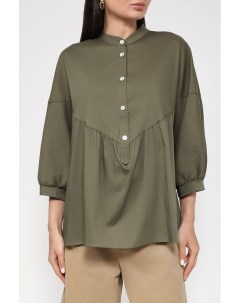 Однотонная блуза с укороченными рукавами Rinascimento