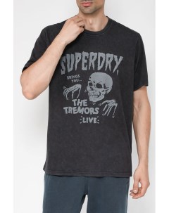 Хлопковая футболка с принтом Superdry