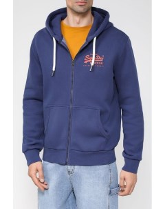 Хлопковая толстовка с принтом Superdry