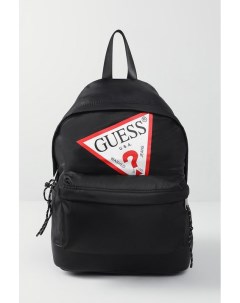 Однотонный рюкзак с логотипом бренда Guess