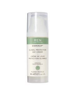 EVERCALM Дневной увлажняющий крем для чувствительной кожи лица Ren clean skincare
