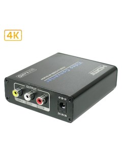 HDMI коммутаторы разветвители повторители Конвертер HDMI 4Kx2K в CVBS Audio 3 5mm CV 116 HCA Dr.hd