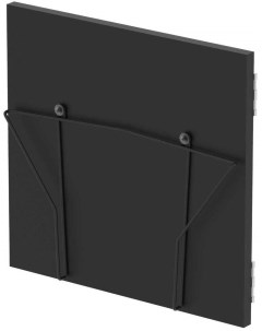 Кейсы и сумки для виниловых пластинок Record Box Display Door Black Glorious
