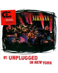 Рок Nirvana MTV Logo Unplugged In New York Umc/geffen