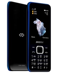Мобильный телефон LINX B280 32Mb черный Digma