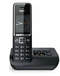 Радиотелефон Comfort 550A Rus черный S30852 H3021 S304 Gigaset