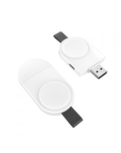 Зарядное устройство беспроводное CD144 60709 магнитное USB Type C для Apple Watch цвет белый Ugreen