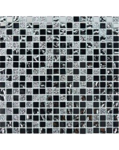 Стеклянная мозаика из зеркала PIX711 30х30 см Pixmosaic