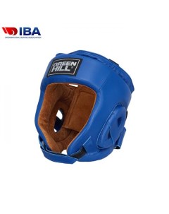 HGF 4012 Боксерский шлем FIVE STAR одобренный IBA синий Green hill