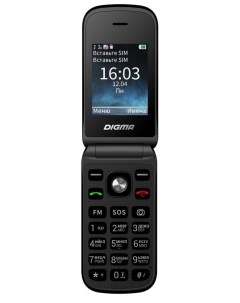 Телефон VOX FS240 32Mb черный Digma