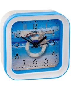Квадратные часы будильник Perfeo