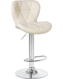 Стул барный BARNY (кремовый) 5022-LM BARNY, цвет сиденья кремовый, основания хром Dobrin