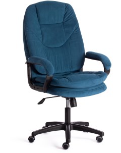 Кресло 22 флок синий Tetchair