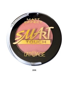 Румяна компактные smart touch 206 лососевый L'atuage
